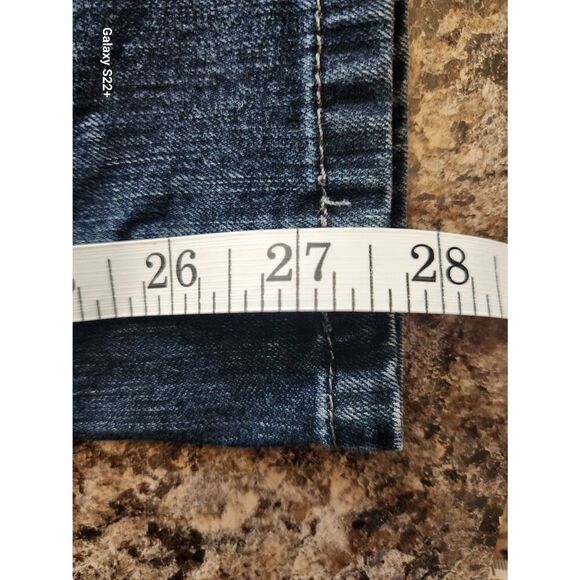 15  Faded Glory Stretch Eased Bootcut jeans, petite - Picture 6 of 7